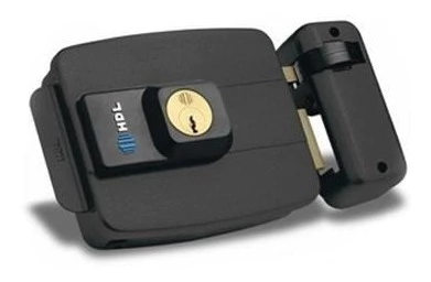 Fechadura Elétrica C-90 Preta Hdl Dupla 12v