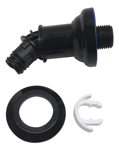 Kit Joelho De Fixação Preto P/ Torneira Eletrônica Sintex