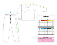 Art. 9054 - Piyama nena - tienda online