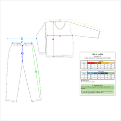 Art. 9172 - Piyama nena y varón - Miraggio - Ropa para dormir y estar en casa