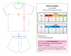 Art. 9402 - Piyama nena - Miraggio - Ropa para dormir y estar en casa