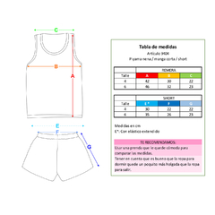 Art. 9404 - Piyama nena - Miraggio - Ropa para dormir y estar en casa
