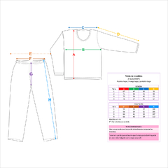 Art. MI1076 - Piyama mujer - tienda online