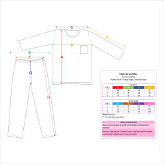 Art. MI1436 - Piyama mujer - tienda online
