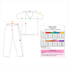 Art. MI1445 - Piyama mujer - Miraggio - Ropa para dormir y estar en casa