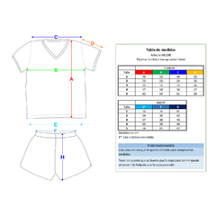 Art. MI1595 - Piyama Hombre - tienda online
