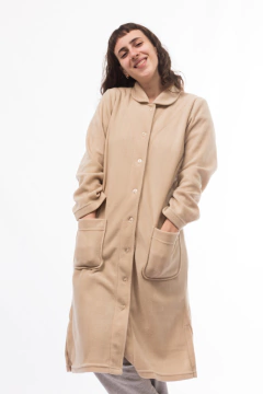 Art. MI2055 - Bata larga abotonada mujer - Miraggio - Ropa para dormir y estar en casa