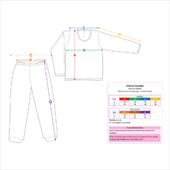 Art. MI9070 - Piyama nena - tienda online