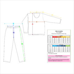 Art. MI9072 - Piyama nena - tienda online