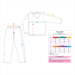 Art. MI9076 - Piyama nena - tienda online