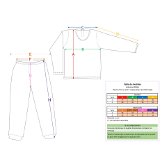 Imagen de Art. MI9126 - Piyama nena y varón