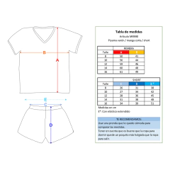Art. MI9590 - Piyama Varón - comprar online