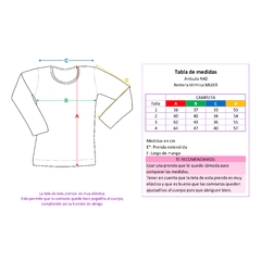 Art. N42 - Remera térmica mujer en internet