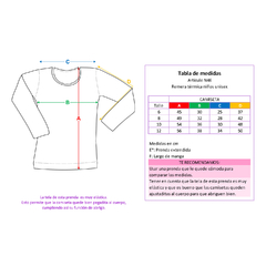 Art. N46 - Remera térmica niños unisex en internet