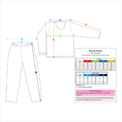 Art. CH1131 - Piyama mujer - Miraggio - Ropa para dormir y estar en casa