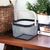 Cesta Wood Metal Black - De Design | Sua Loja de Decoração Online!