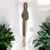 Colar Decorativo Macrame Marrom - comprar online