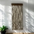 Painel Macramê Lines Unic Cru