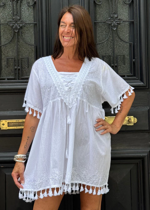 BLUSA VESTIDO ALBERTINA - comprar online