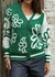 CARDIGAN FLOR VERDE INGLES en internet