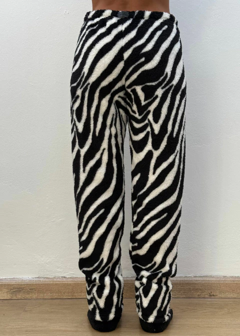 Pantalón Sauce Cebra negro - comprar online