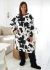 BUZO LARGO VACA NEGRO - comprar online