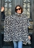 PONCHO CORDERITO PRINT GRIS - comprar online