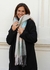 PASHMINA AQUA Y CREMA - Aoni Design