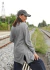 SACO ABIERTO LARGO GRIS - Aoni Design