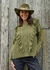 SWEATER VOLADOS VERDE - comprar online