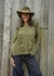 SWEATER VOLADOS VERDE - tienda online