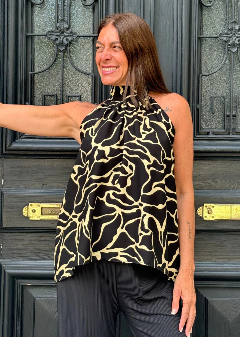 BLUSA HALTER NUIT - comprar online