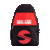 Bandolera Softee Padel Roja