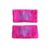 Muñequera rosa