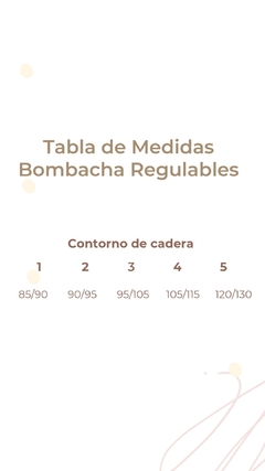 tabla de medias bombacha colaless amarilla texturada