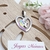 COLLAR CORAZÓN CON UNICORNIO - comprar online