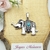 DIJE ELEFANTE CON TURQUESINA - comprar online