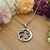 COLLAR LUNA CON ESTRELLAS - JOYAS MÓNACO