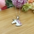 COLLAR UNICORNIO CON ROSA