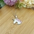 Imagen de COLLAR UNICORNIO CON ROSA