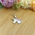 COLLAR UNICORNIO CON ROSA