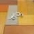 AROS CLIP CORAZÓN AZUL CON BASE DE BRONCE - JOYAS MÓNACO