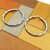 AROS ARGOLLA RETORCIDA 3.9 CM - tienda online