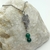 Imagen de COLLAR CACTUS CON MINERAL ÁGATA VERDE