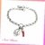 PULSERA MANO DE FATIMA CON CUERNO ROJO / PU040