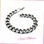 PULSERA GROUMET EMPAVONADA 10 MM
