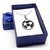 COLLAR PELOTA NEGRA (NO INCLUYE ESTUCHE)
