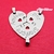 COLLAR AMIGAS POR SIEMPRE PARA COMPARTIR EN 3