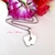 COLLAR HUELLITA DOBLE PIE