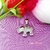 DIJE ELEFANTE STRASS BLANCO